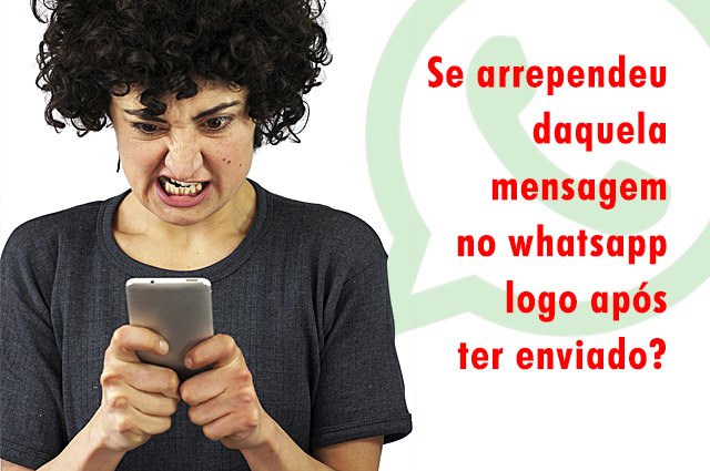 deletar mensagem zap